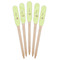 Yoga Tree Wooden Food Pick - Paddle - Fan View