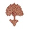 Yoga Tree Wooden Sticker Medium Color - Main
