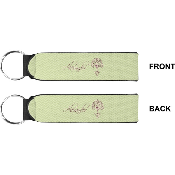 Yoga Tree Wristlet (Front + Back)