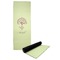 Yoga Tree Yoga Mat with Black Rubber Back Full Print View
