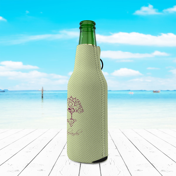Yoga Tree Zipper Bottle Cooler - LIFESTYLE