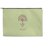 Yoga Tree Zipper Pouch - Large - 12.5"x8.5" (Personalized)