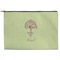 Yoga Tree Zipper Pouch Large (Front)