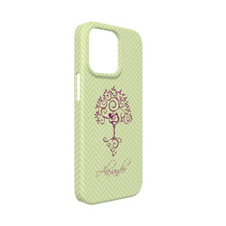Yoga Tree iPhone Case - Plastic - iPhone 13 Mini (Personalized)