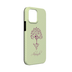 Yoga Tree iPhone Case - Rubber Lined - iPhone 13 Mini (Personalized)