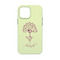 Yoga Tree iPhone 13 Mini Tough Case - Back