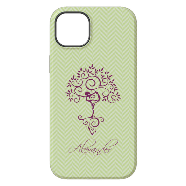 Yoga Tree iPhone 14 Plus Tough Case - Back