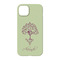 Yoga Tree iPhone 14 Pro Case - Back