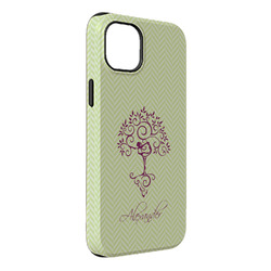 Yoga Tree iPhone Case - Rubber Lined - iPhone 14 Pro Max (Personalized)