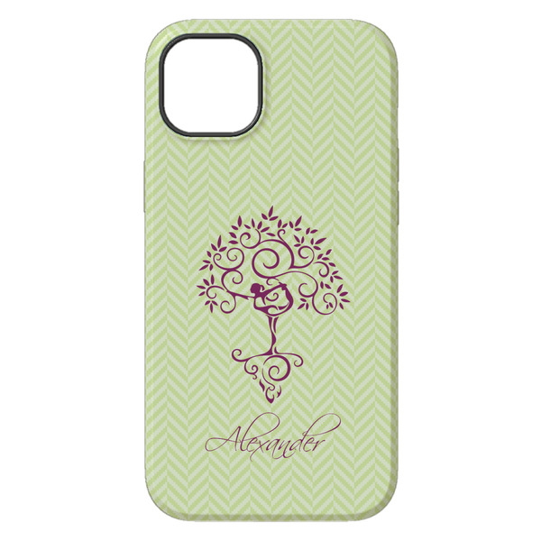 Yoga Tree iPhone 14 Pro Max Tough Case - Back