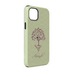 Yoga Tree iPhone Case - Rubber Lined - iPhone 14 (Personalized)
