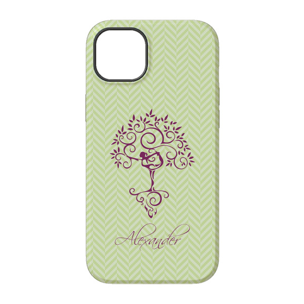 Yoga Tree iPhone 14 Tough Case - Back