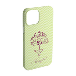 Yoga Tree iPhone Case - Plastic - iPhone 15 Pro (Personalized)
