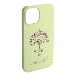 Yoga Tree iPhone Case - Plastic (Personalized)