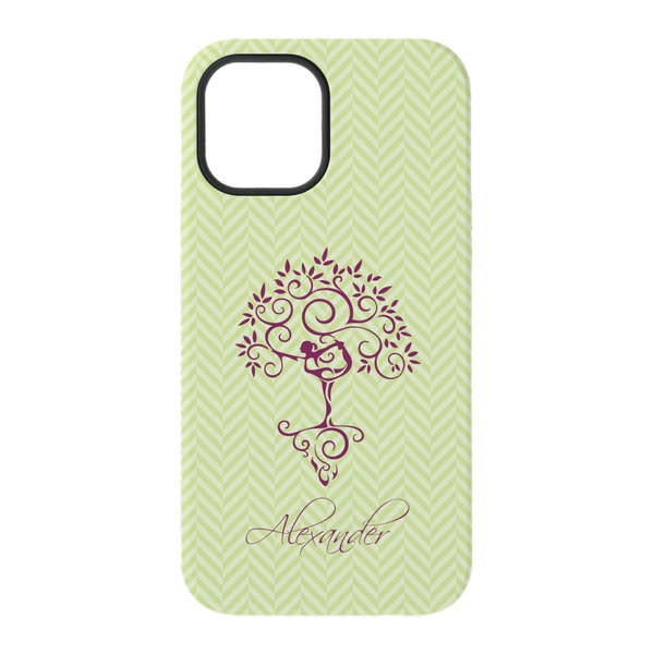 Yoga Tree iPhone 15 Pro Tough Case - Back