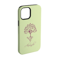 Yoga Tree iPhone Case - Rubber Lined - iPhone 15 (Personalized)