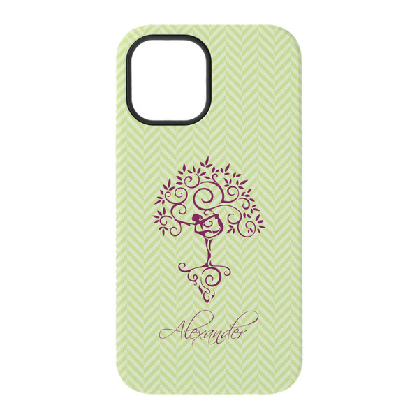 Yoga Tree iPhone 15 Tough Case - Back