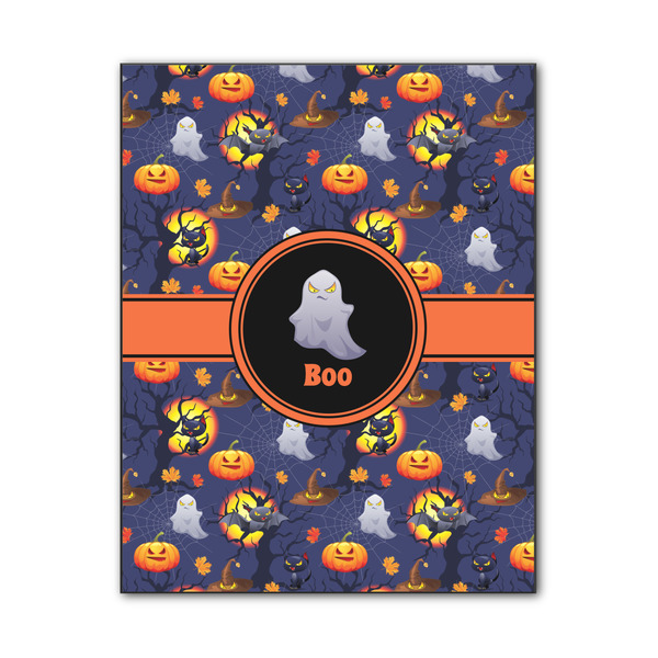 Custom Halloween Night Wood Print - 11x14 (Personalized)