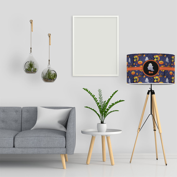 Halloween Night 12" Drum Lampshade - LIFESTYLE