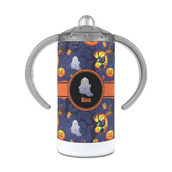 Halloween Night 12 oz Stainless Steel Sippy Cup (Personalized)