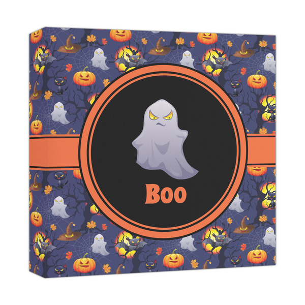Custom Halloween Night Canvas Print - 12x12 (Personalized)