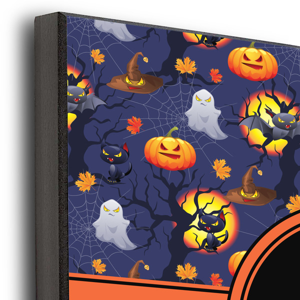 Halloween Night 12x12 Wood Print - Closeup
