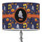 Halloween Night 16" Drum Lampshade - ON STAND (Poly Film)