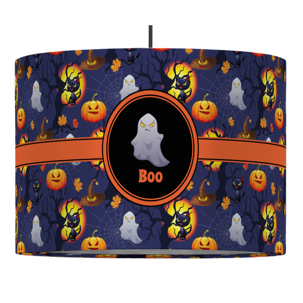 Custom Halloween Night Drum Pendant Lamp (Personalized)