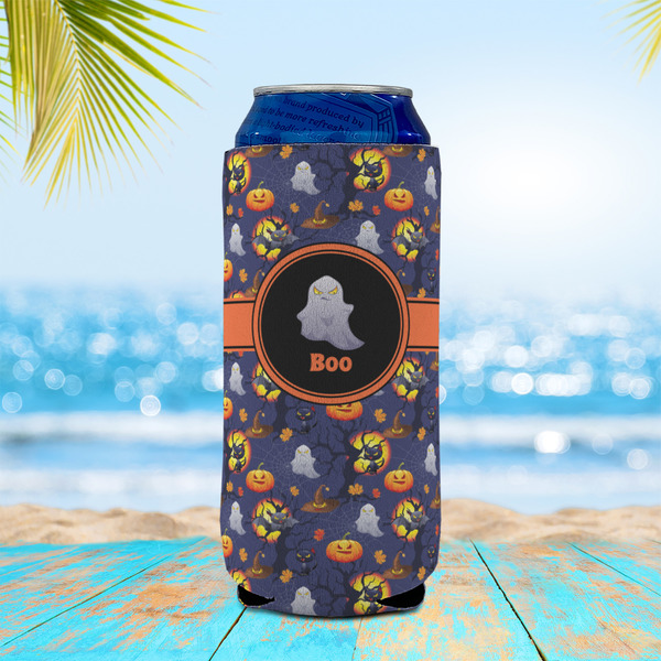 Halloween Night 16oz Can Sleeve - LIFESTYLE