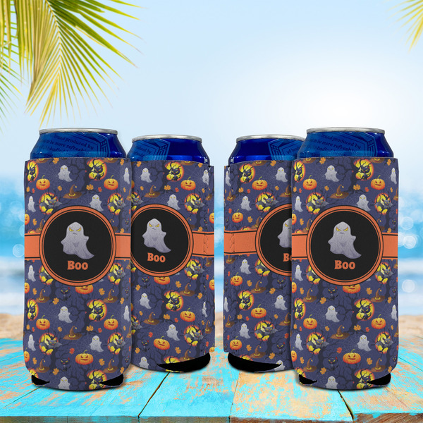 Halloween Night 16oz Can Sleeve - Set of 4 - LIFESTYLE