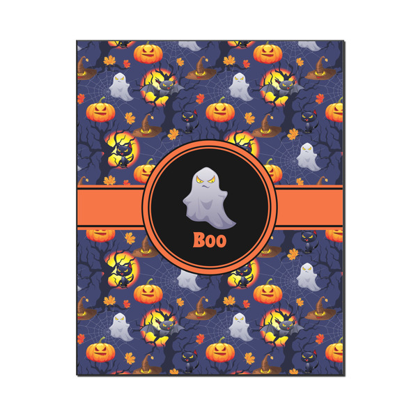 Custom Halloween Night Wood Print - 16x20 (Personalized)