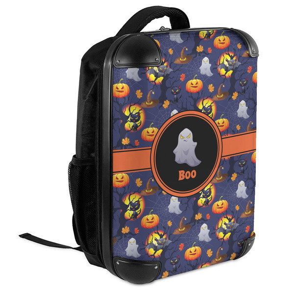 Halloween Night 18" Hard Shell Backpacks - ANGLED VIEW
