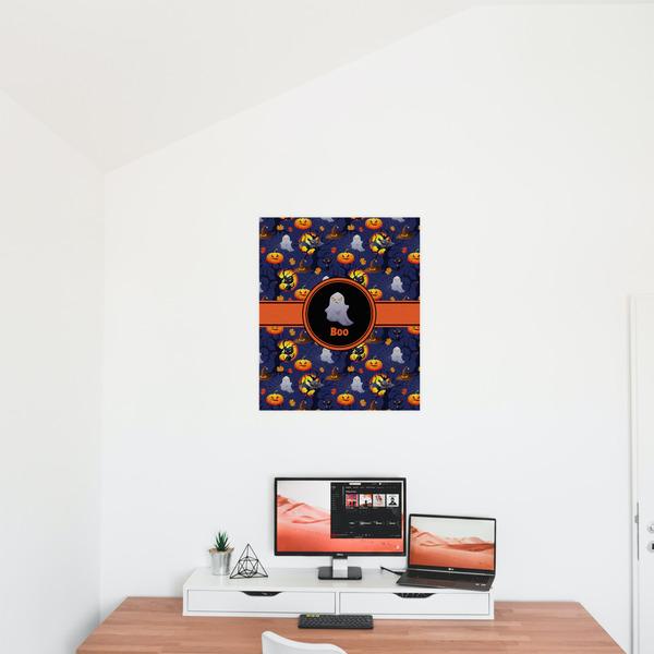 Halloween Night 20x24 - Matte Poster - On the Wall