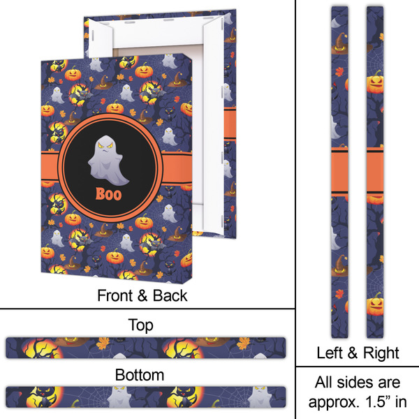 Halloween Night 20x30 - Canvas Print - Approval