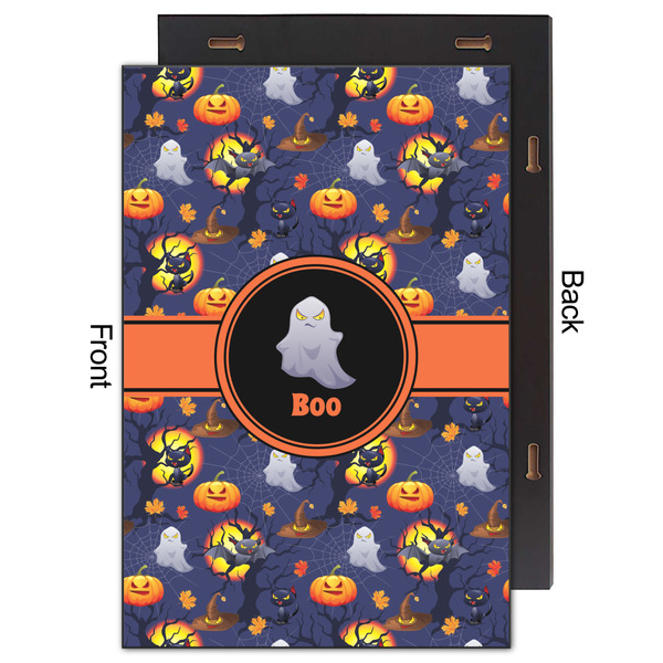 Halloween Night 20x30 Wood Print - Front & Back View