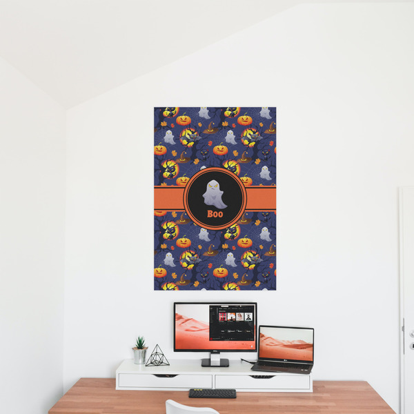 Halloween Night 24x36 - Matte Poster - On the Wall