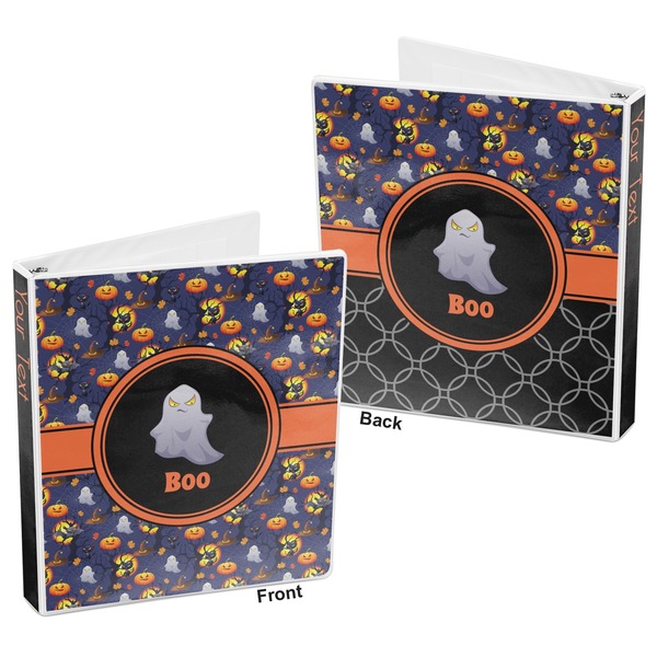 Halloween Night 3-Ring Binder Front and Back