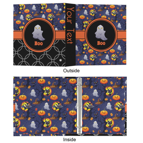 Halloween Night 3 Ring Binders - Full Wrap - 1" - APPROVAL