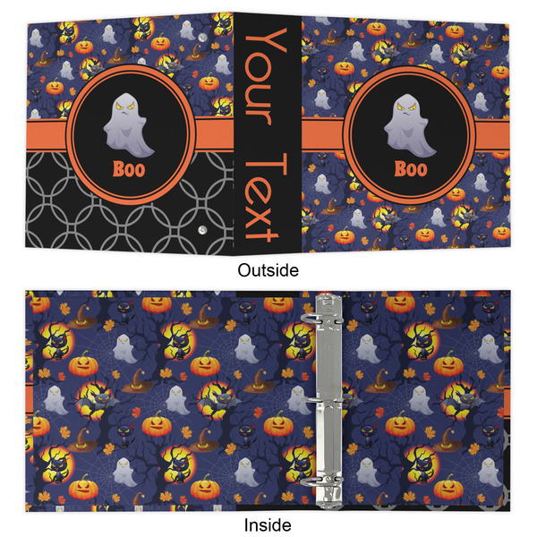 Halloween Night 3 Ring Binders - Full Wrap - 2" - APPROVAL