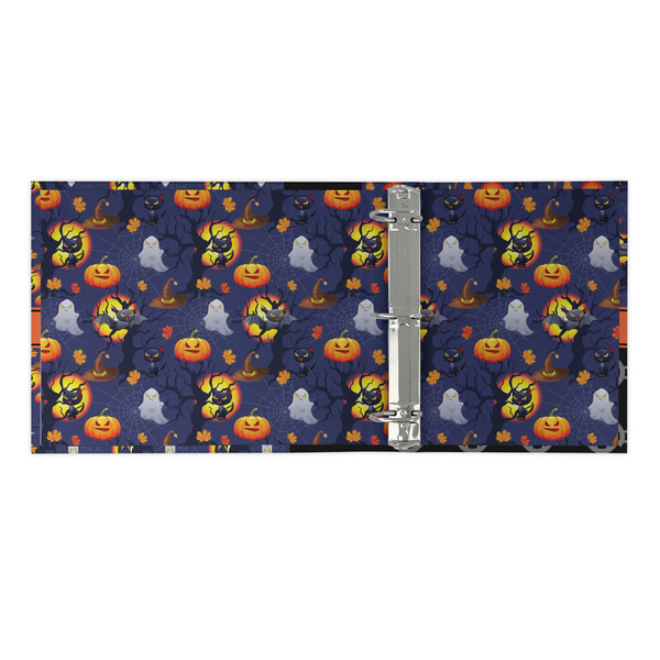 Halloween Night 3 Ring Binders - Full Wrap - 2" - OPEN INSIDE