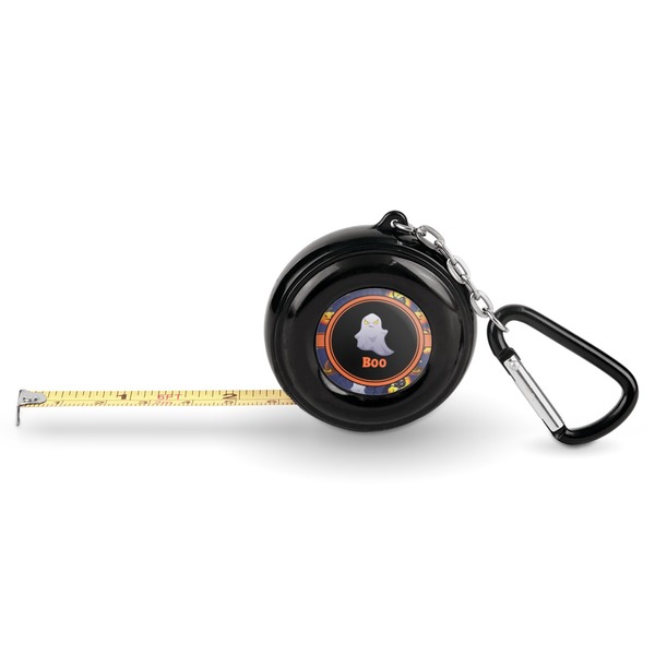 Custom Halloween Night Pocket Tape Measure - 6 Ft w/ Carabiner Clip (Personalized)