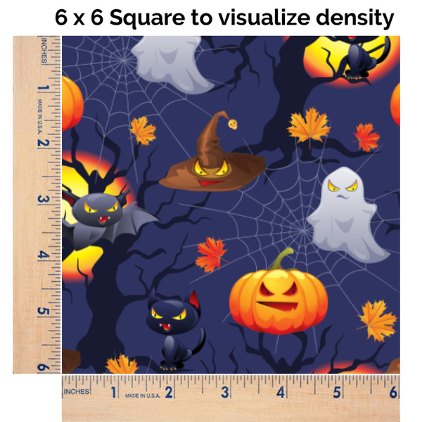 Halloween Night 6x6 Swatch of Fabric