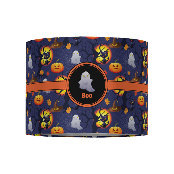 Halloween Night 8" Drum Lampshade - FRONT (Fabric)