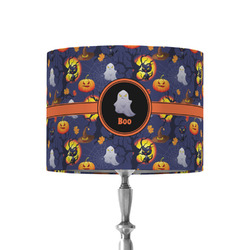 Halloween Night 8" Drum Lamp Shade - Fabric (Personalized)
