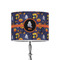 Halloween Night 8" Drum Lampshade - ON STAND (Poly Film)