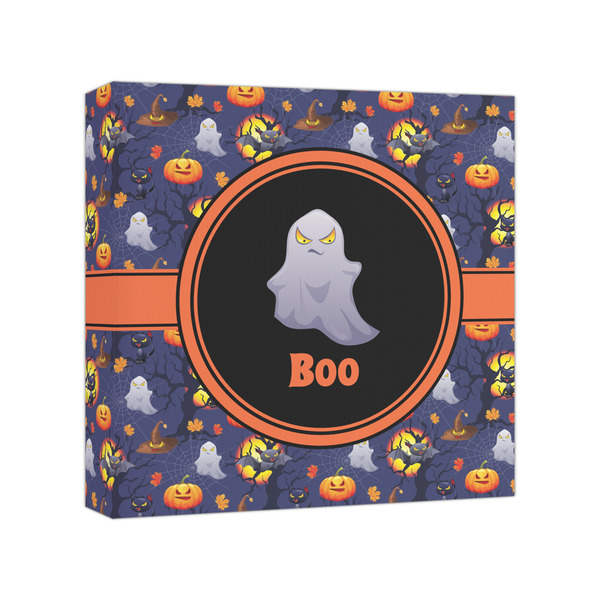 Custom Halloween Night Canvas Print - 8x8 (Personalized)