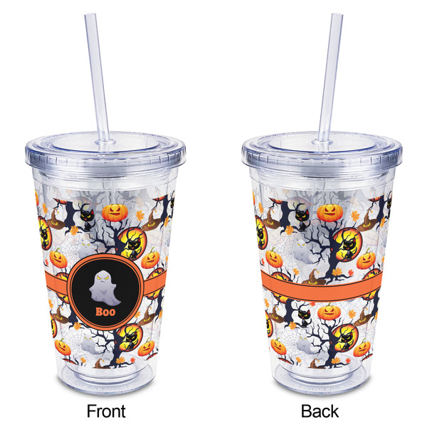 Halloween Night Acrylic Tumbler - Full Print - Approval