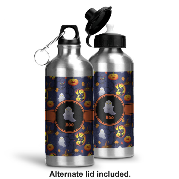 Halloween Night Aluminum Water Bottle - Alternate lid options