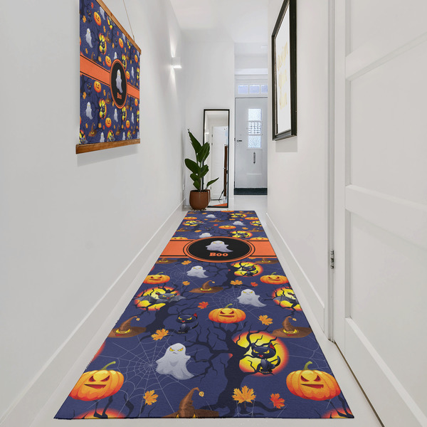 Halloween Night Area Rug Sizes - In Context (vertical)
