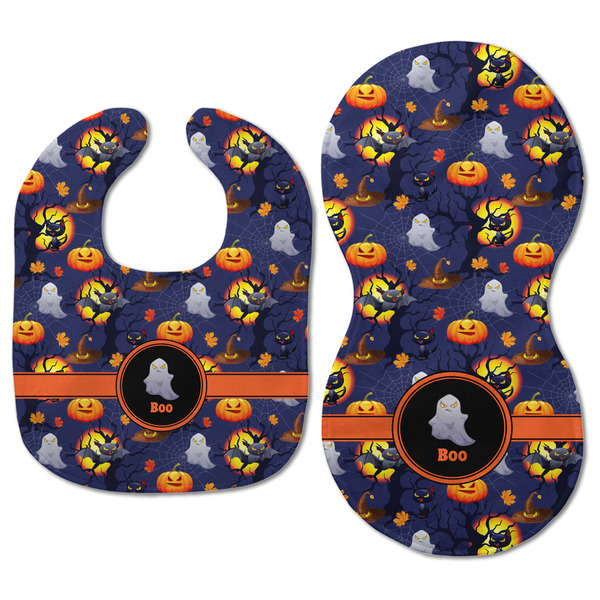 Halloween Night Baby Bib & Burp Set - Approval (new bib & burp)